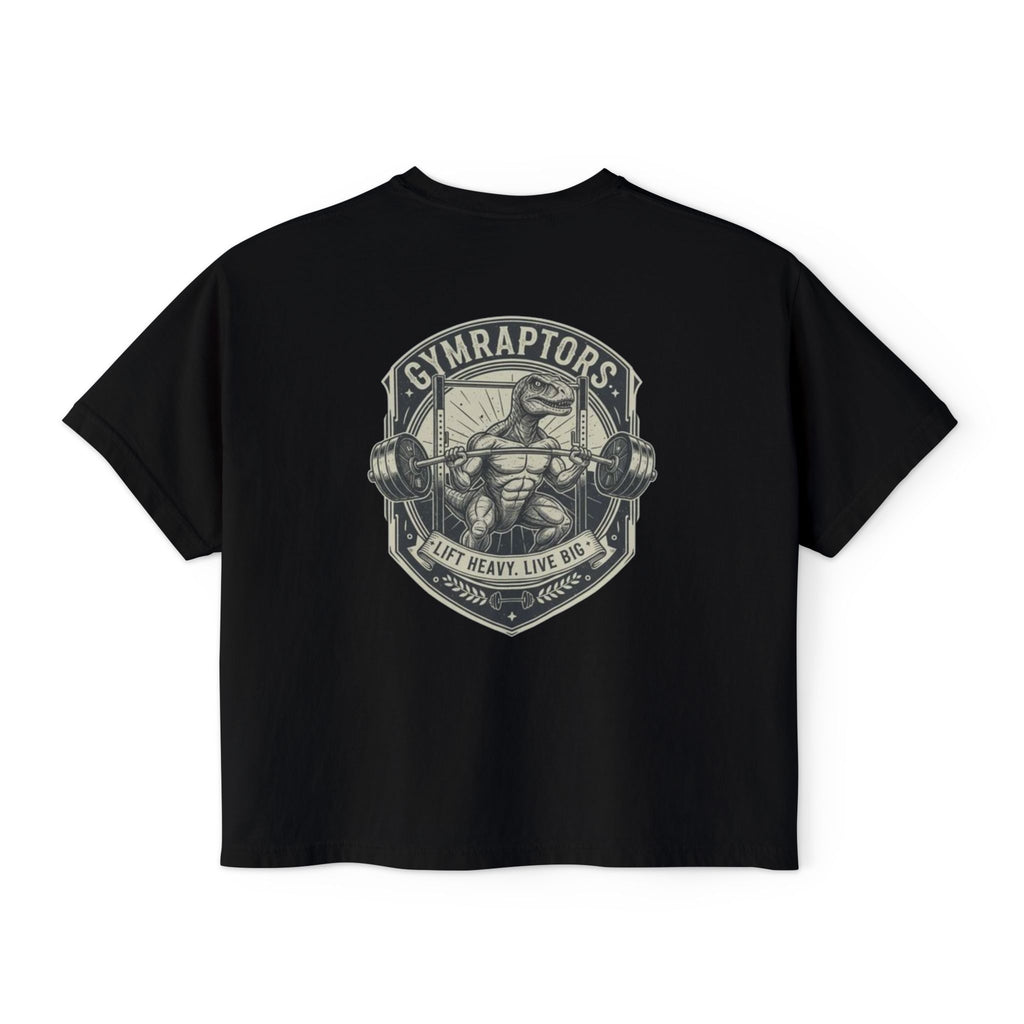 “Lift Heavy, Live Big” Oversize Crop