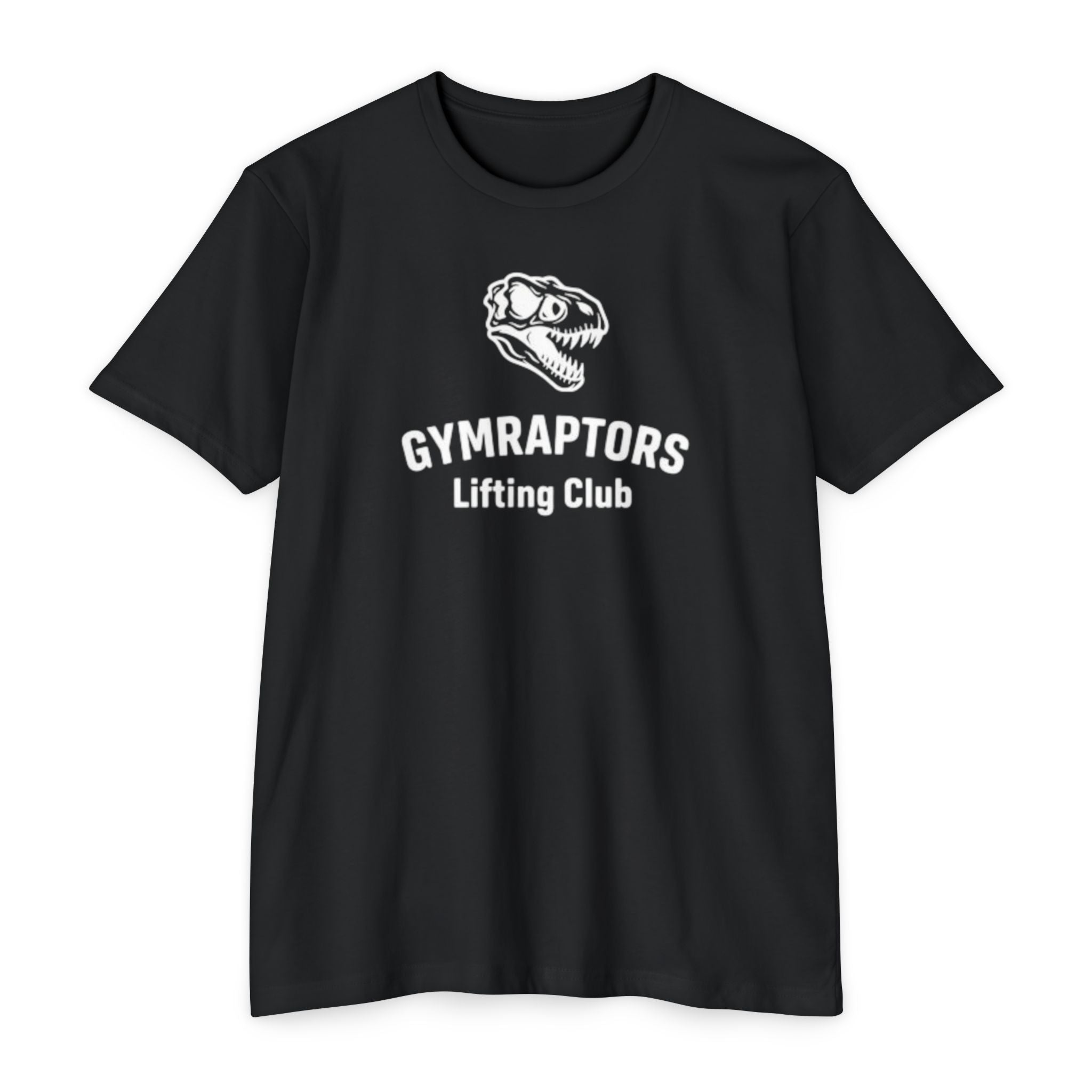 Lift Heavy, Live Big Tee-Black