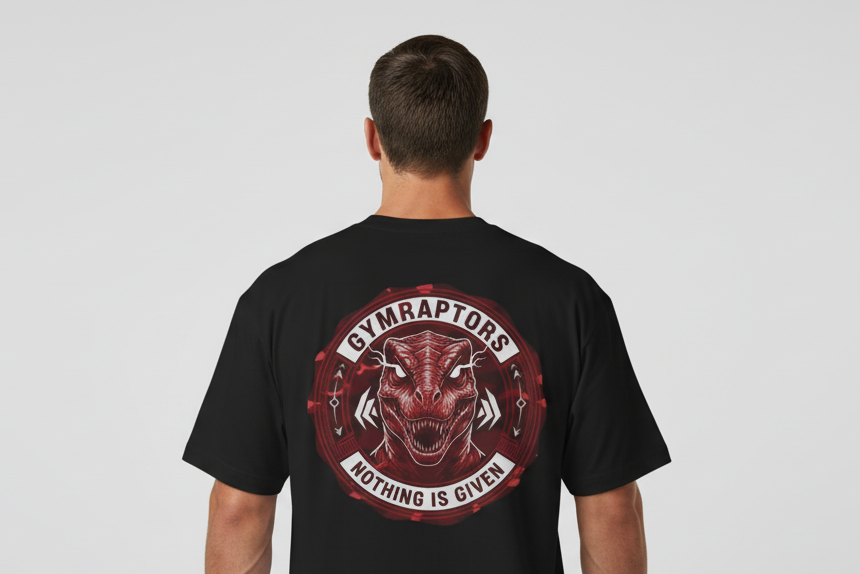 “Nothing Given” Pump Cover-Black/Red