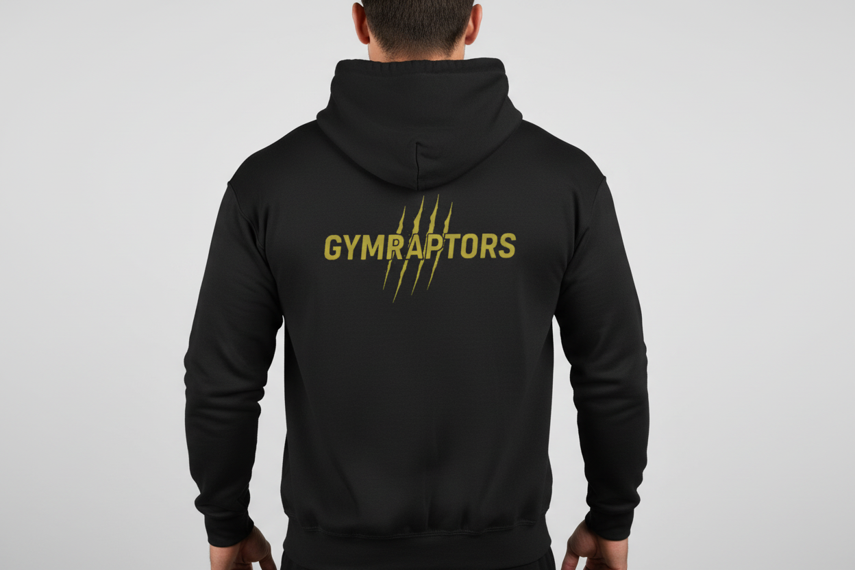 “Work Ethic” Hoodie-Black/Gold